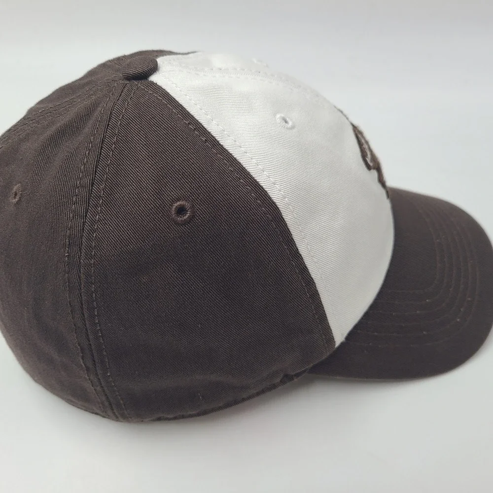 San Diego Padres Hat Fitted M 47 Brand Franchise Brown White MLB Swinging Friar